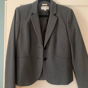 Calvin Klein Charcoal Gray Blazer